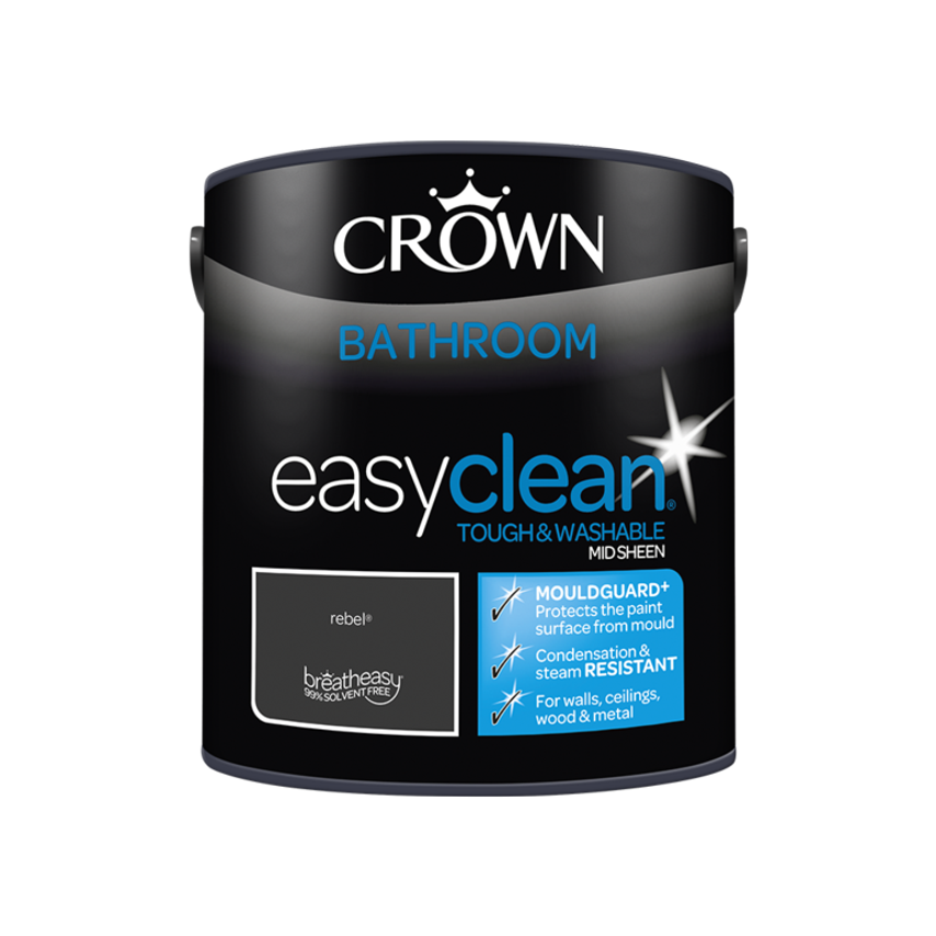 Easyclean Bathroom Mid Sheen 2.5L Rebel