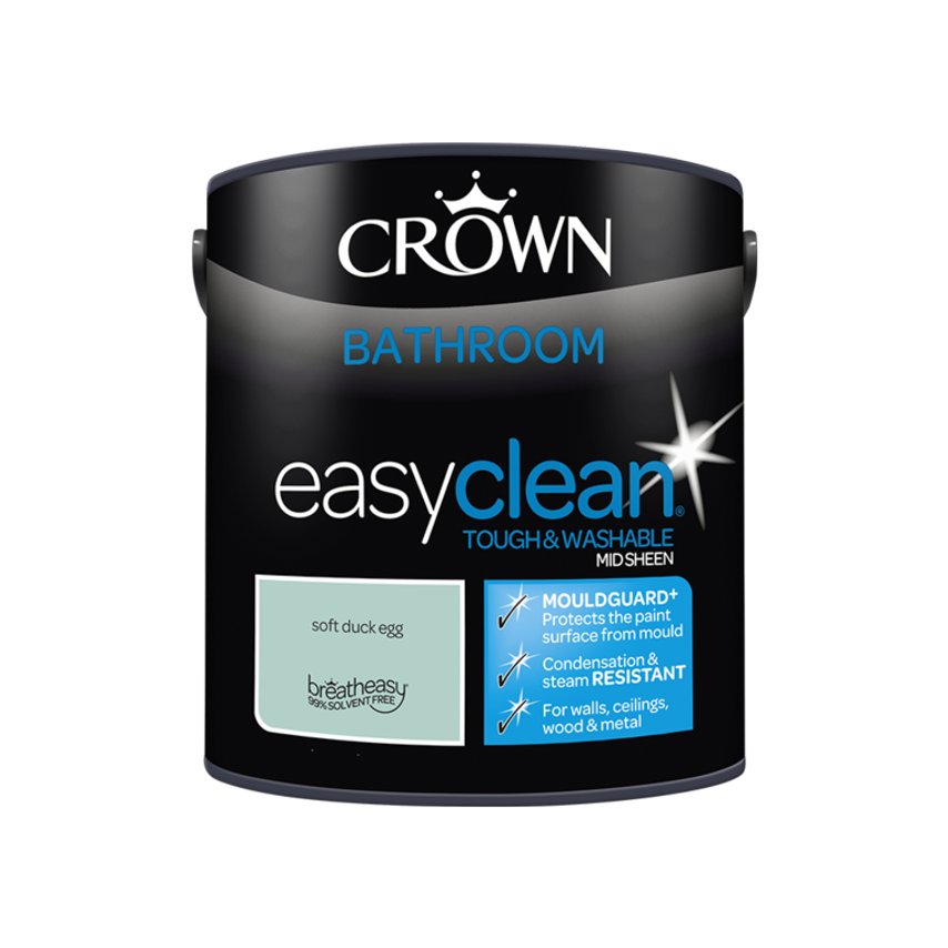Easyclean Bathroom Mid Sheen 2.5L Soft Duck Egg