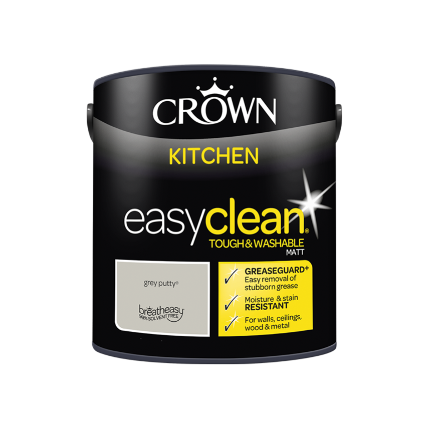 Easyclean Kitchen Matt 2.5L Grey Putty