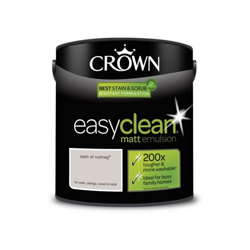 Easyclean Matt Emulsion 2.5L Dash of Nutmeg