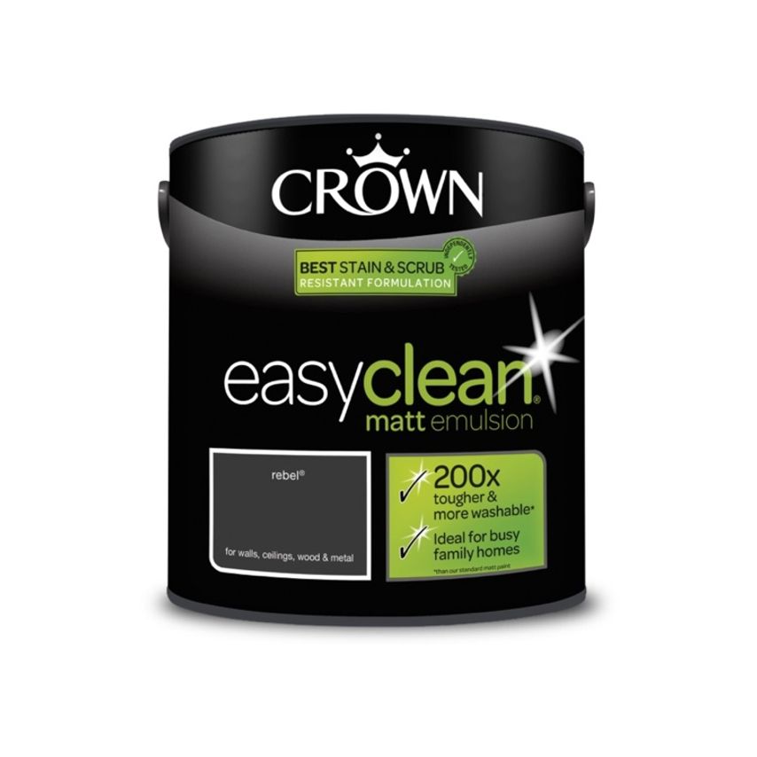 Easyclean Matt Emulsion 2.5L Rebel
