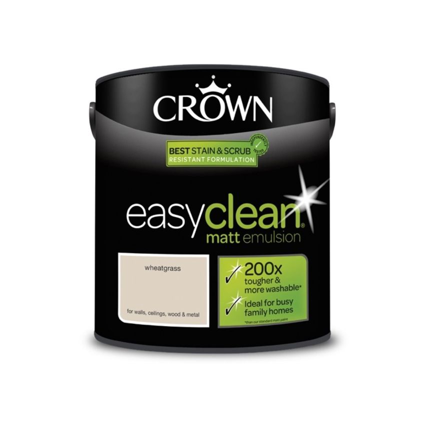 Easyclean Matt Emulsion 2.5L Wheatgrass