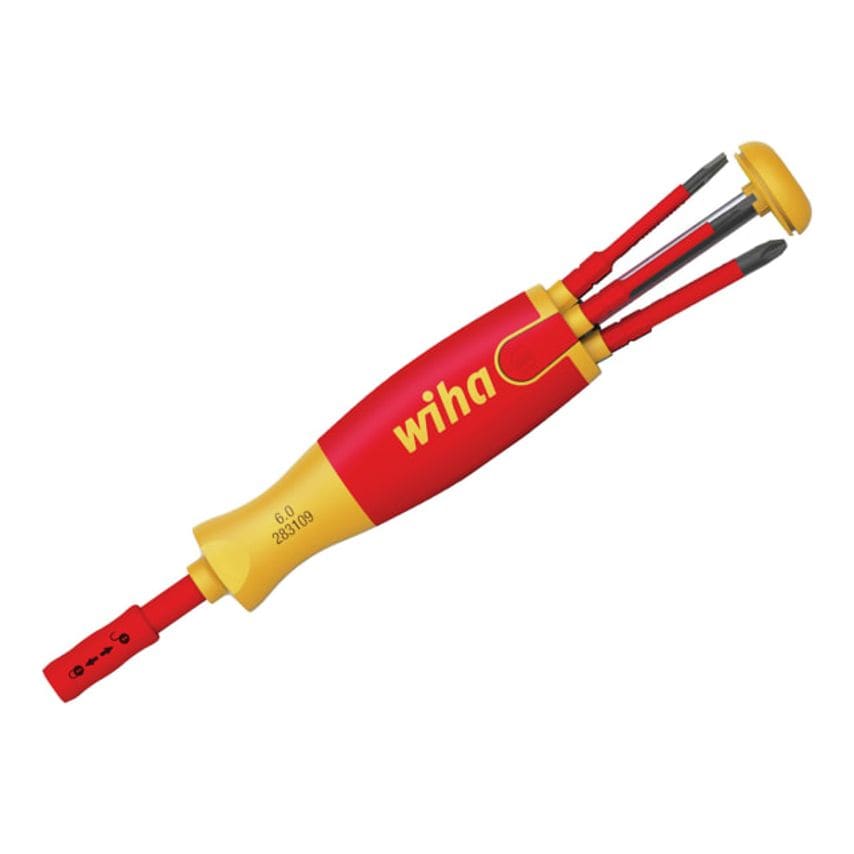 Electric LiftUp Bit Magazine TX Screwdriver Set, 6 Piece
