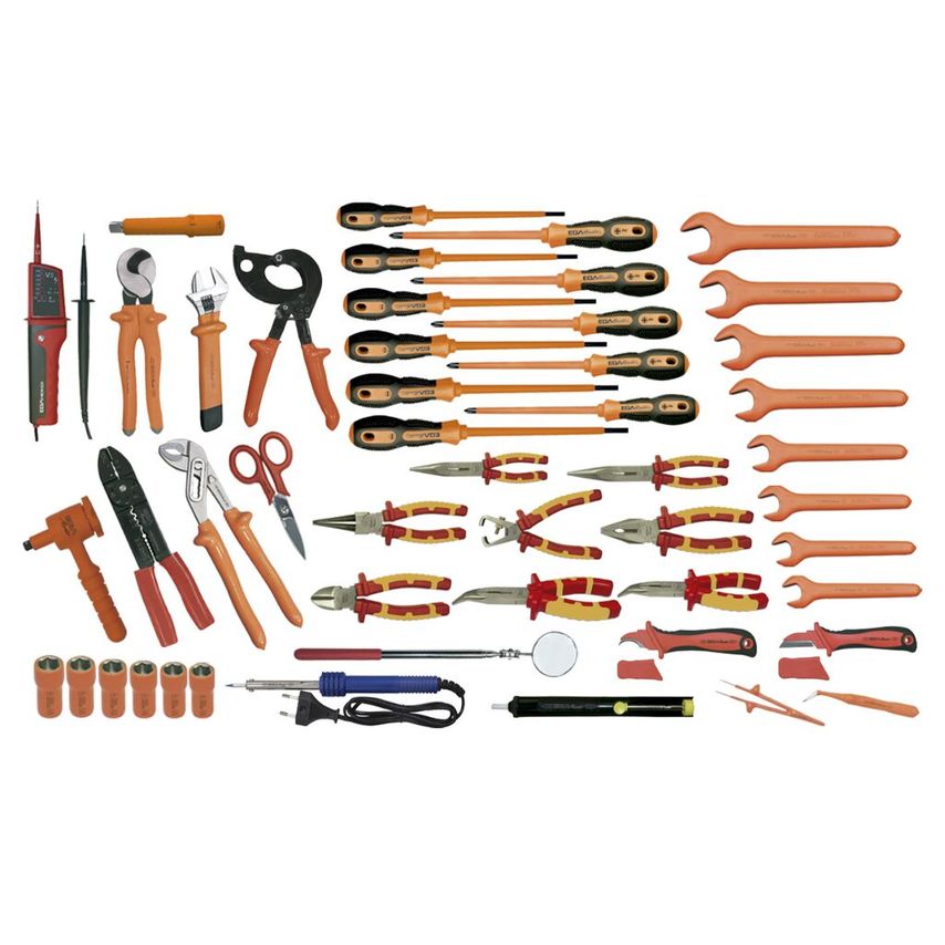 Electrician Set 49 Pcs. (Inch) 76114