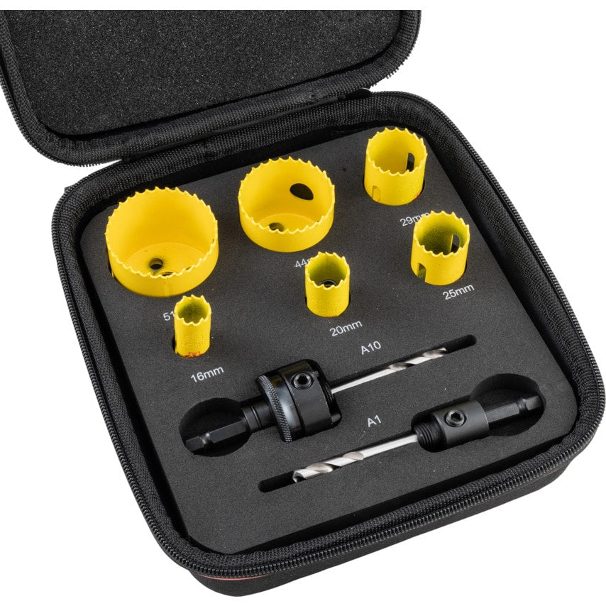 Electricians Fast Cut Holesaw Kit8 Piece KFC06022