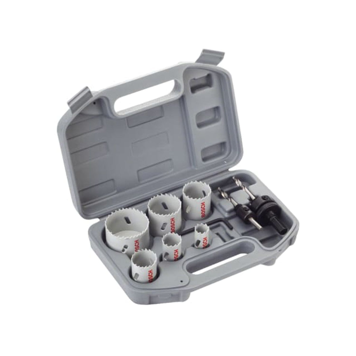 Electrician's HSS Bi-Metal Holesaw Set, 9 Piece