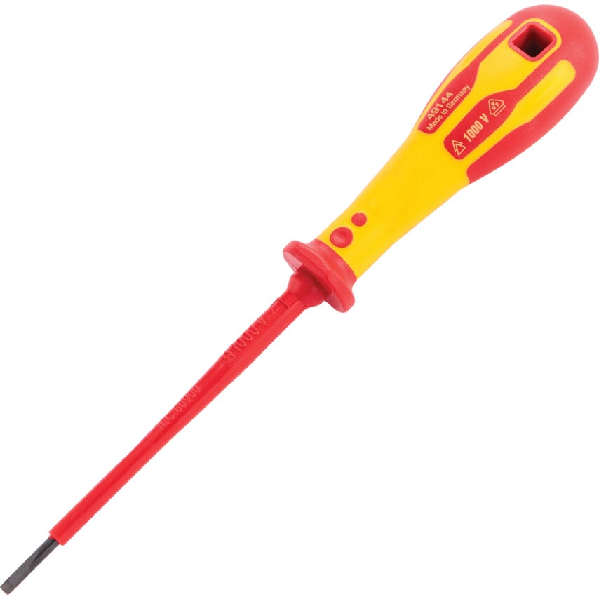 Electricians Screwdriver, 3.0mm Parallel Tip, 100mm Blade