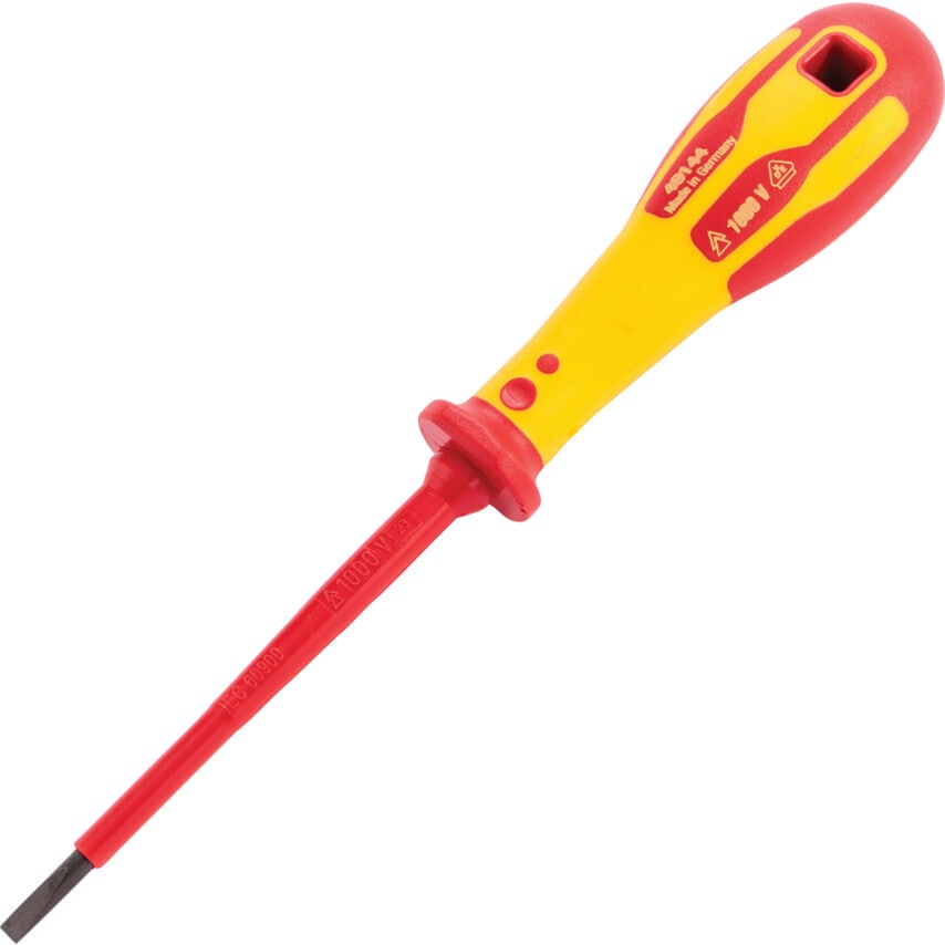 Electricians Screwdriver, 4.0mm Flat Tip, 100mm Blade