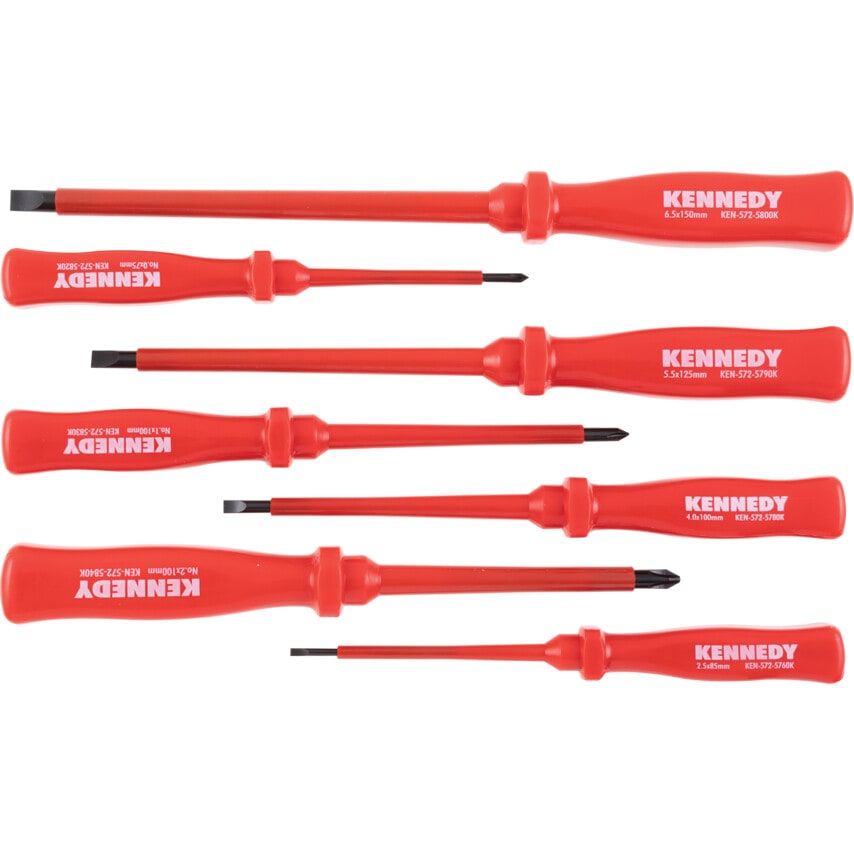 Electricians Screwdriver Set, Set of 7
