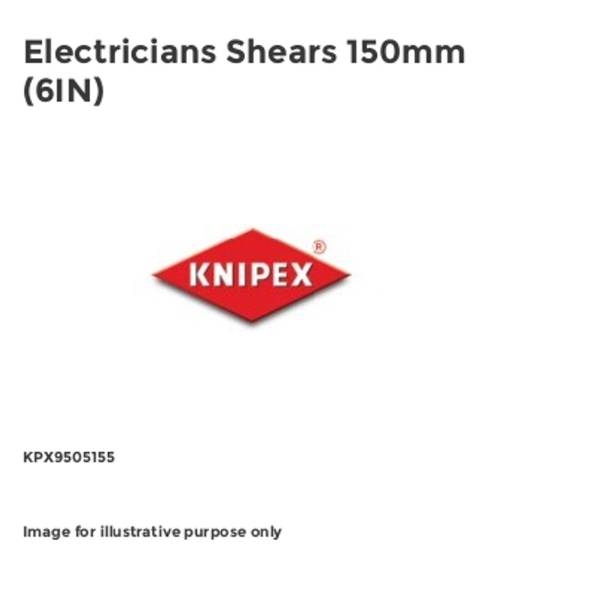 Electricians Shears 150mm (6IN)