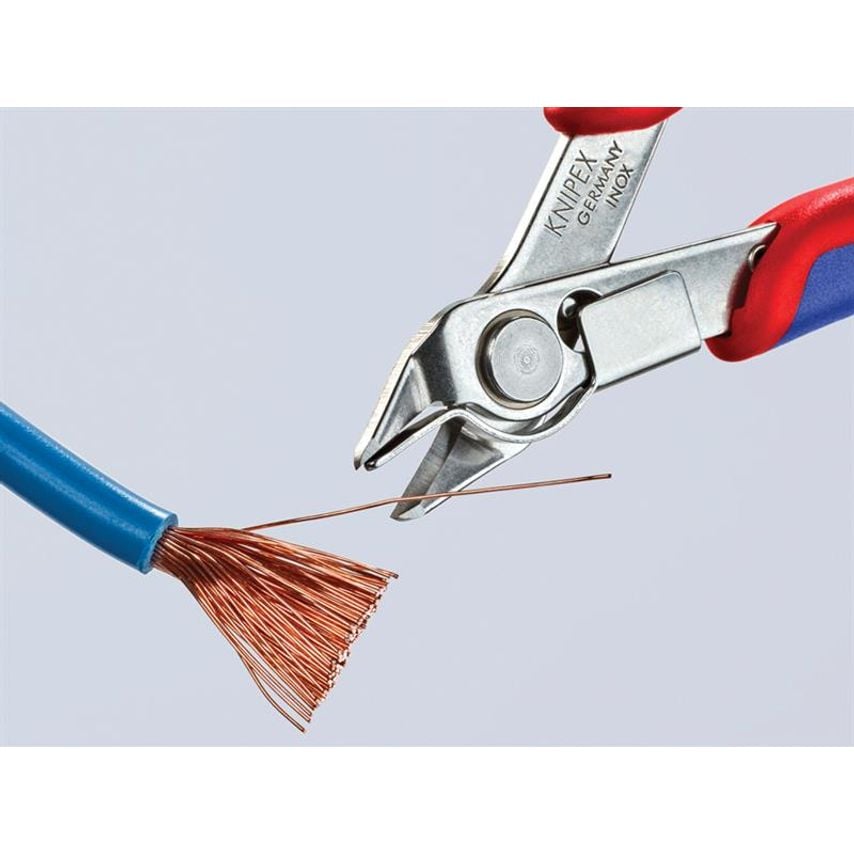 Electronic Super Knips with Lead Catcher Multi-Component Grip 125mm KPX7813125