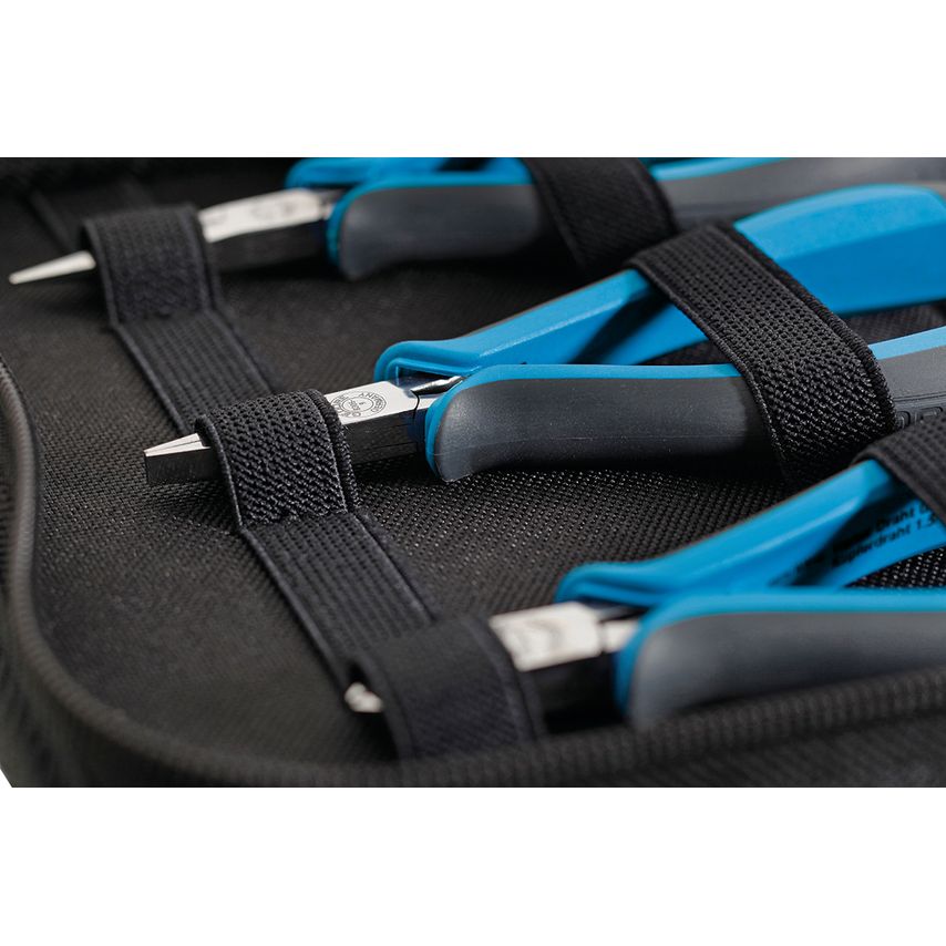 Electronic pliers set, 6 pieces
