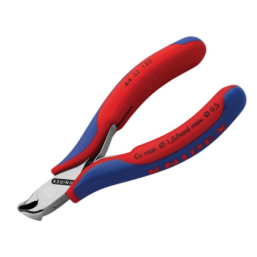 Electronics Oblique End Cutting Nippers 120mm KPX6432120
