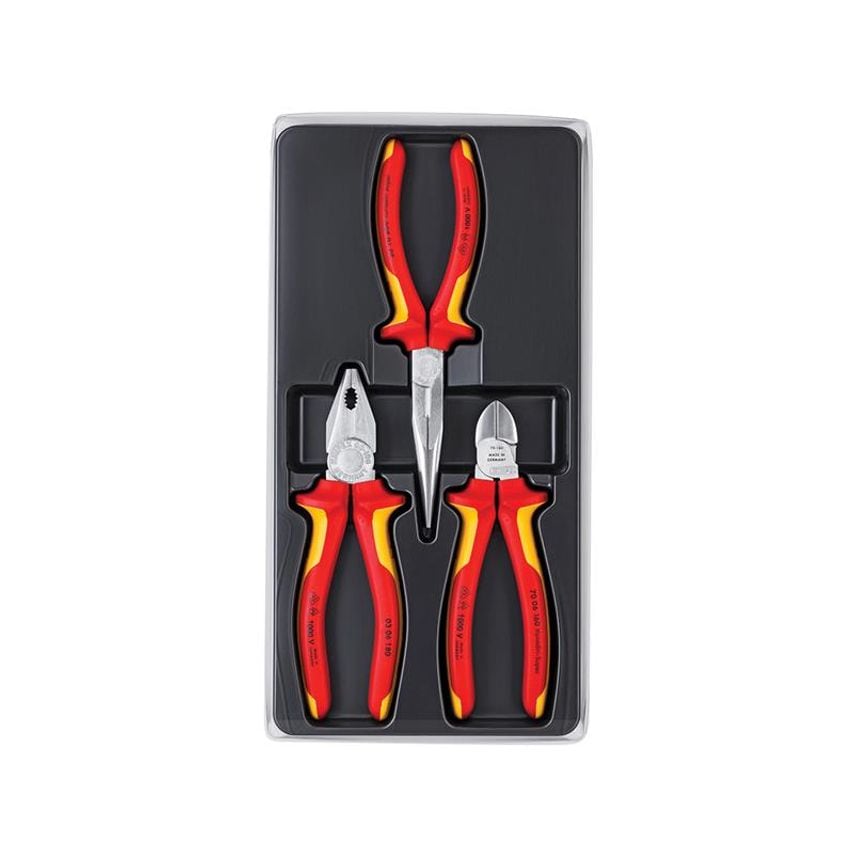 Elektro VDE Pliers Set, 3 Piece KPX002012