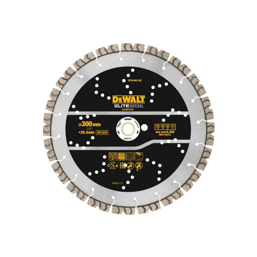 Elite Series All Purpose Diamond Segmented Wheel 300 X 25.4mm