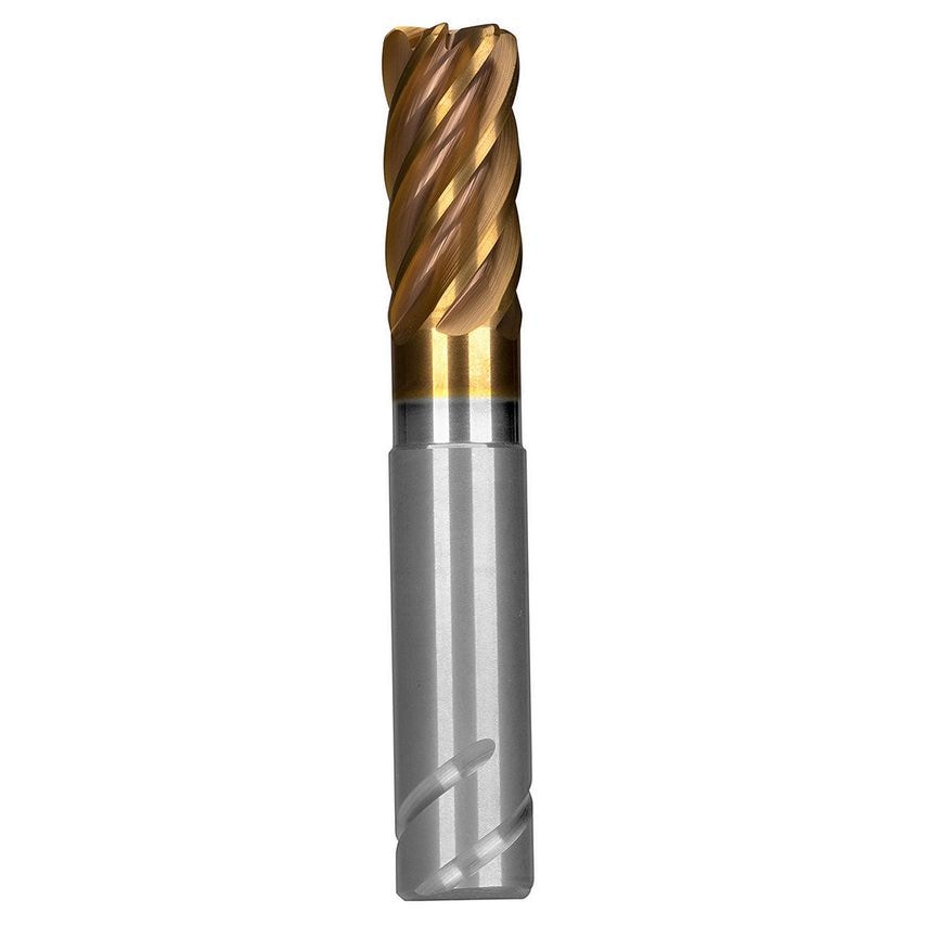 End Mill Harv 6FL 1x1x1 3/4x5 1/2 R 03 HA3R6RA1000N175SLR030 Grade KCSM15A