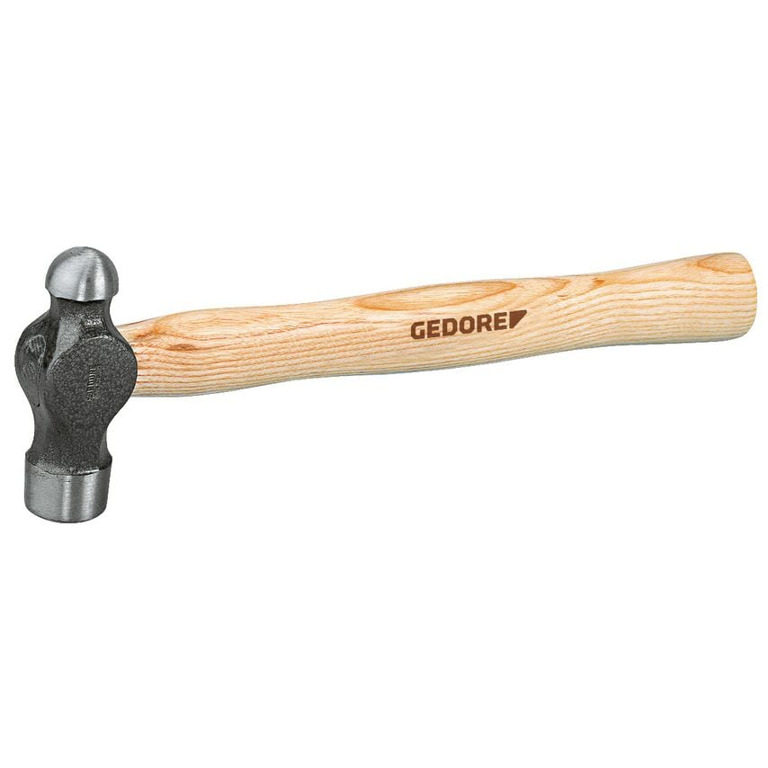 Engineer's ball pein hammer with ball
