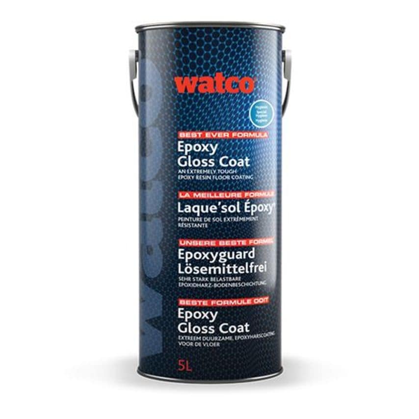Epoxy Gloss Coat Hygienic Green Brown