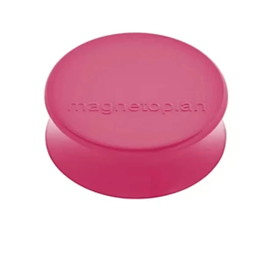 Ergo Magnet, 34mm, Pack Of 50, Pink