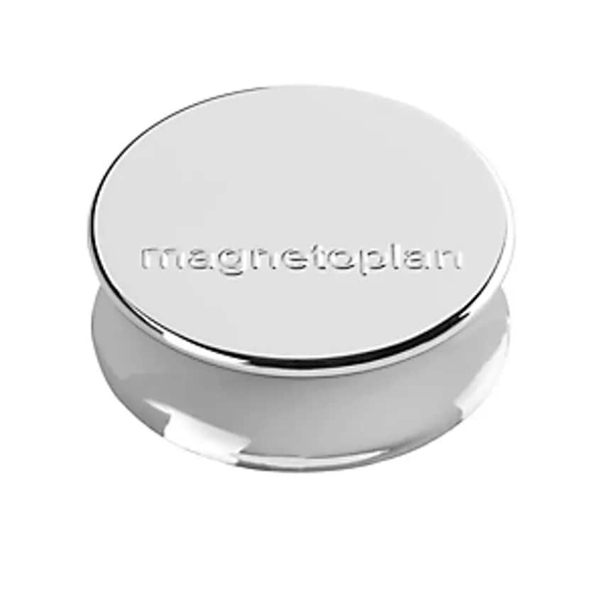 Ergo Magnet, 34mm, Pack Of 50, Silver
