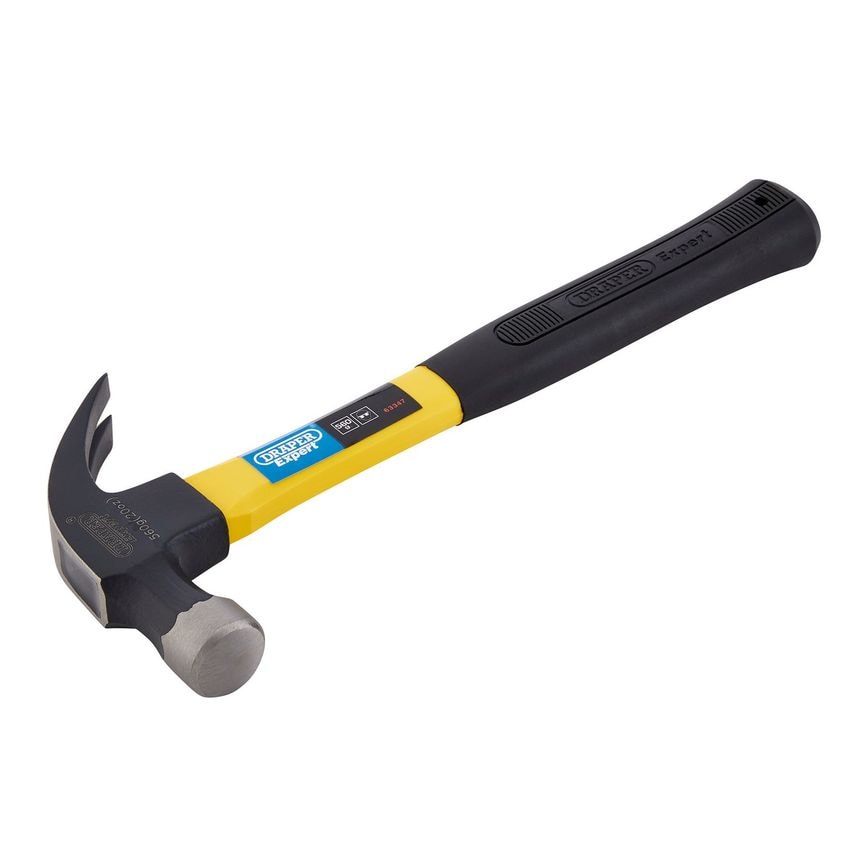 Expert Fibreglass Shafted Claw Hammer - 560g/20oz