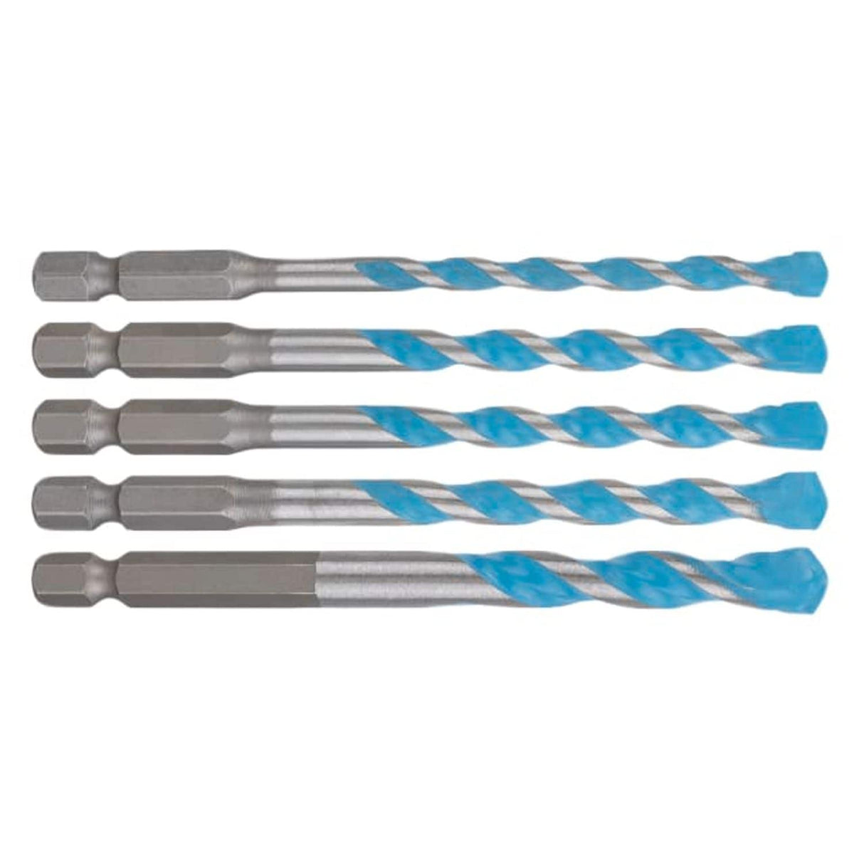 Expert HEX-9 Multi Construction Drill Bit Set, 5 Piece