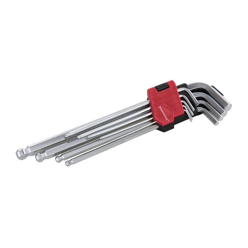 Expert Hex Key Ball End Set 9 Piece 1.5 - 10mm