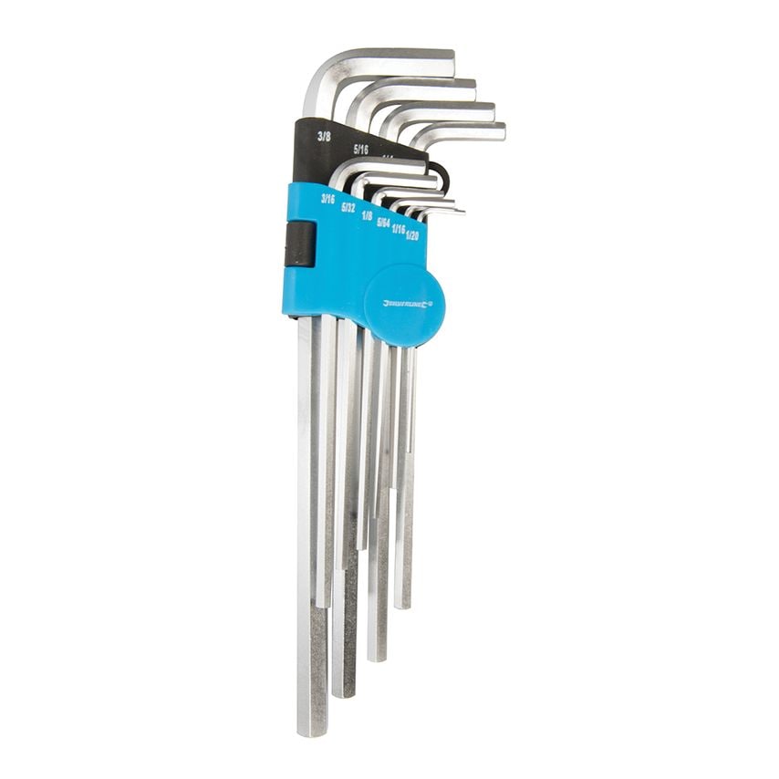Expert Hex Key Imperial Set 10 Piece 1/16" - 3/8"