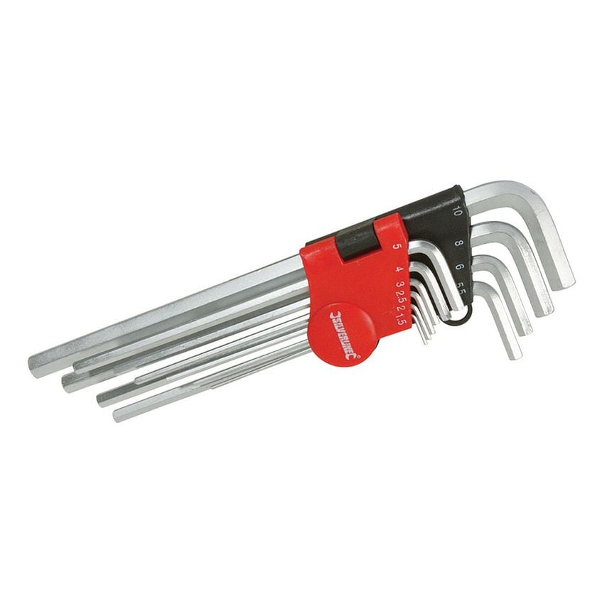 Expert Hex Key Metric Set 10 Piece 1.5 - 10mm