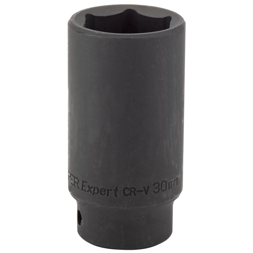 Expert Hi-torq Deep Impact Socket 1/2in Square Drive -  30mm