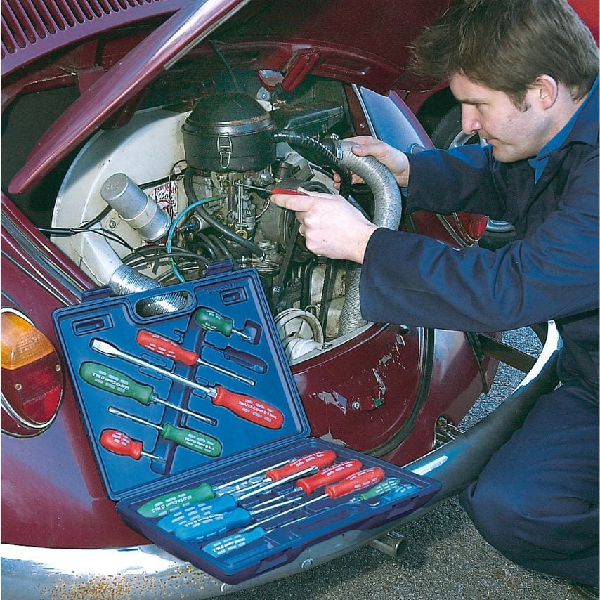 Expert Mechanic's/Engineer's Screwdriver Set (16 pc)