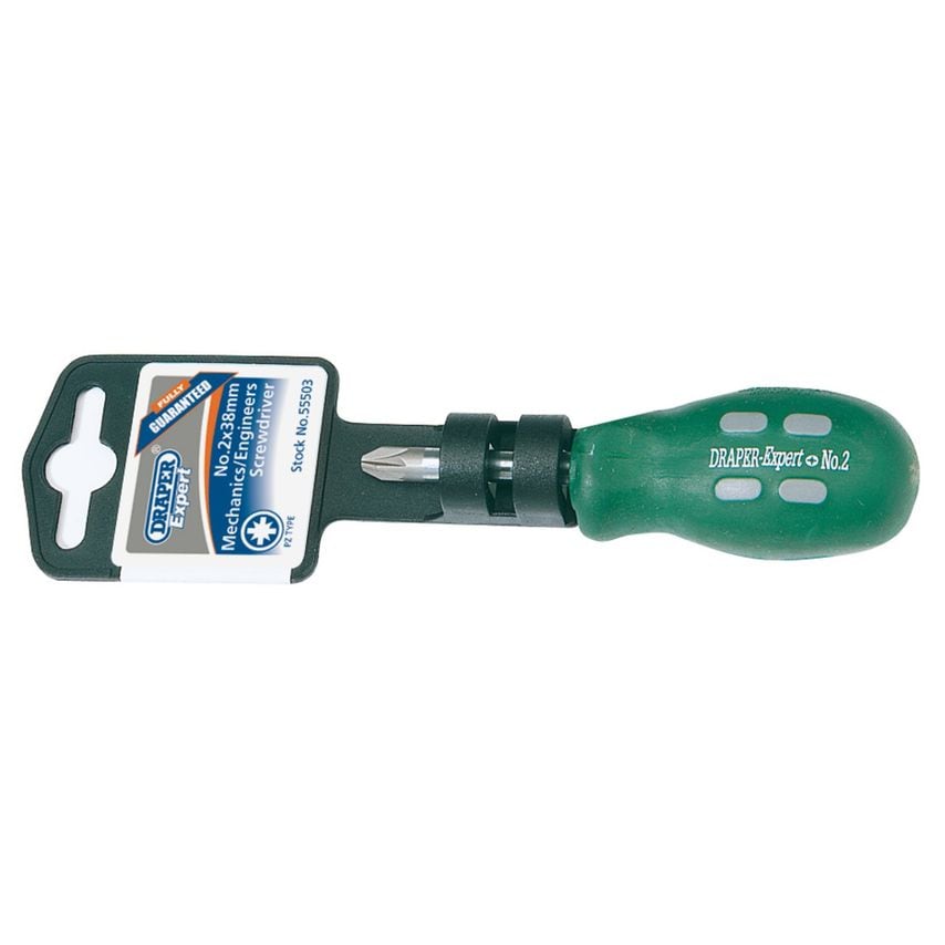 Expert PZ Type Mechanic's Screwdriver No.2x38mm