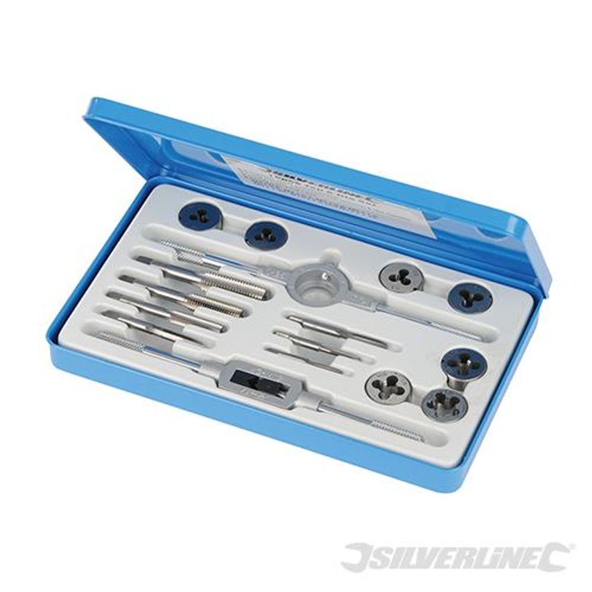 Expert Tap & Die Set 16 Piece Metric