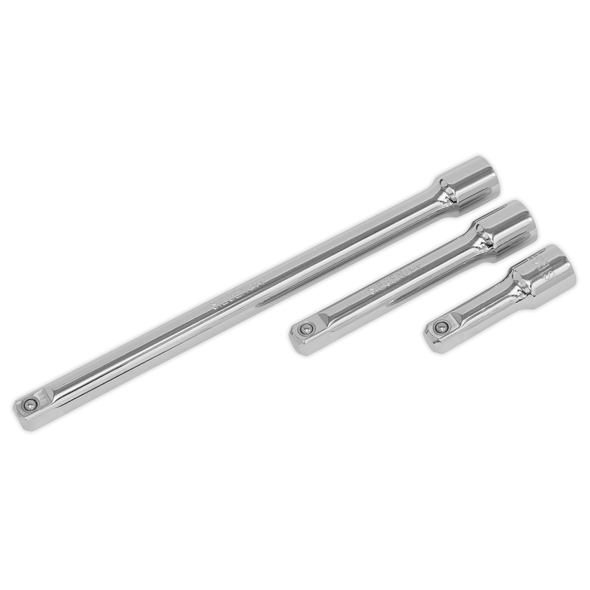 Extension Bar Set 3 Piece 1/2" Square Drive