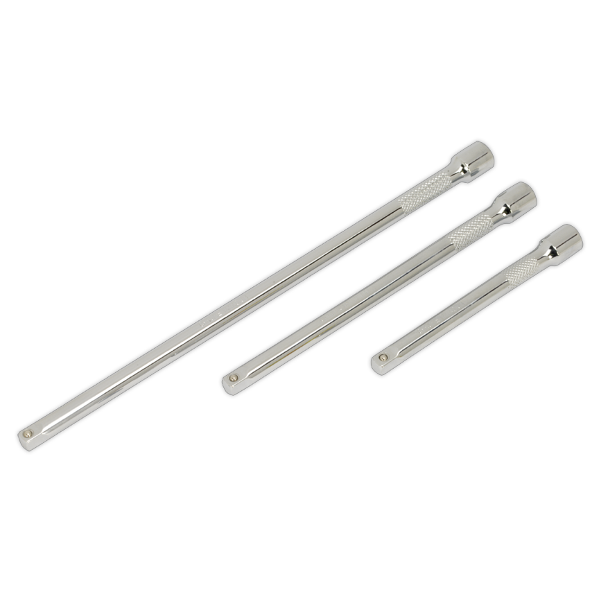 Extension Bar Set 3 Piece 1/4" Square Drive