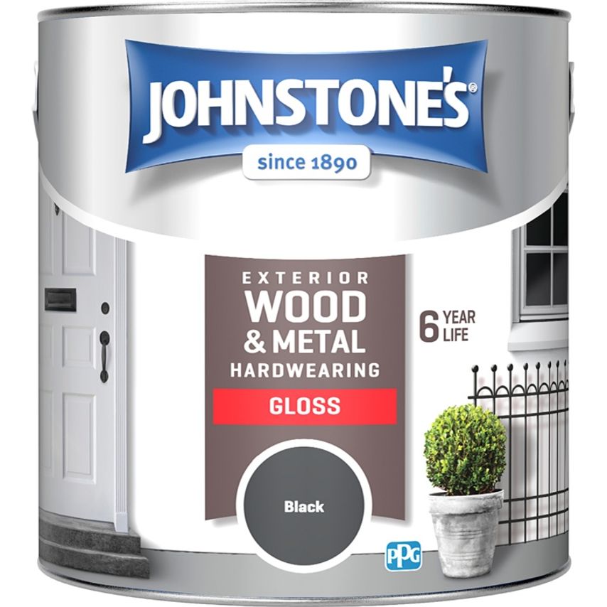 Exterior Hardwearing Gloss 2.5L Black