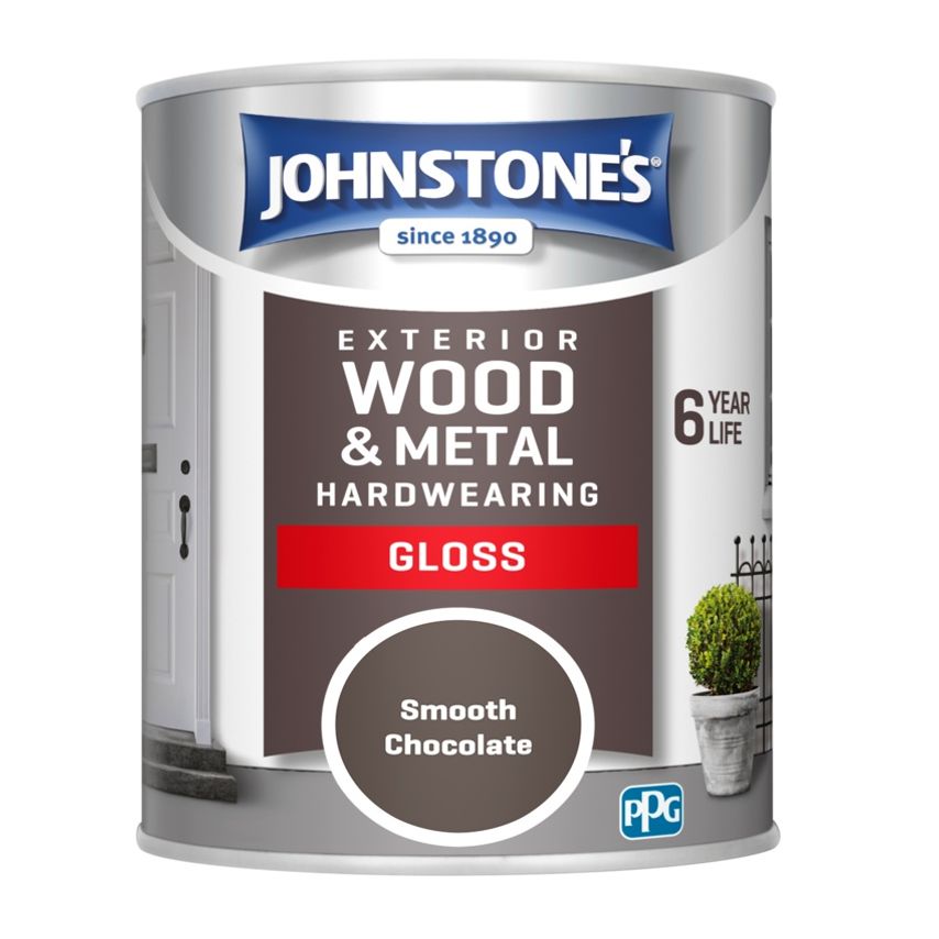 Exterior Hardwearing Gloss 750ml Smooth Chocolate