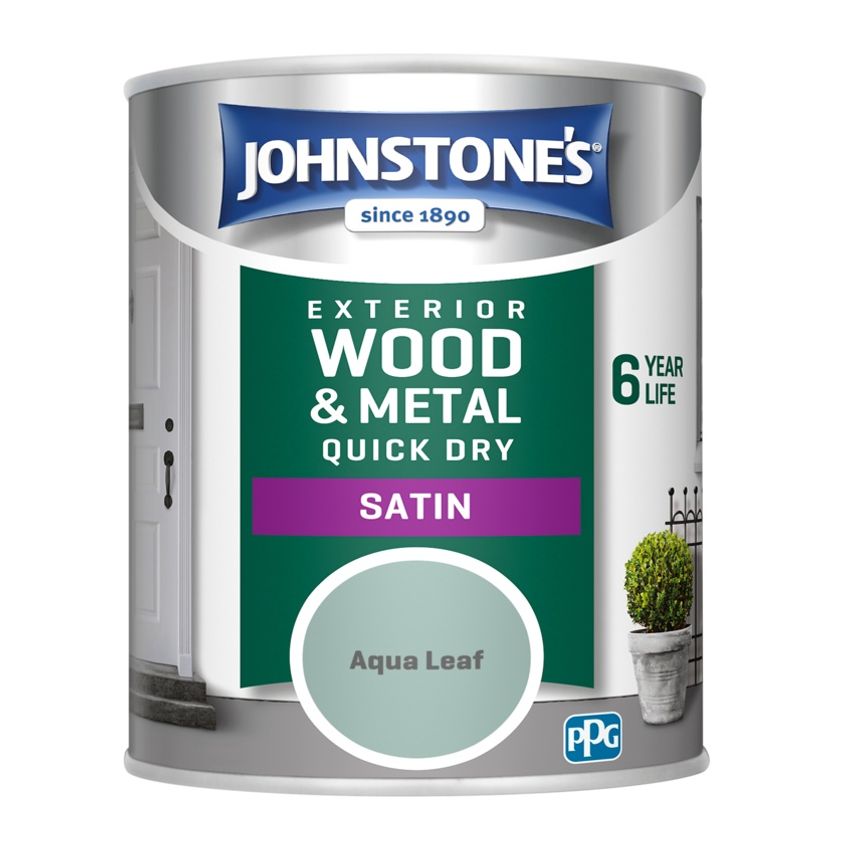 Exterior Quick Dry Satin 750ml Aqua Leaf