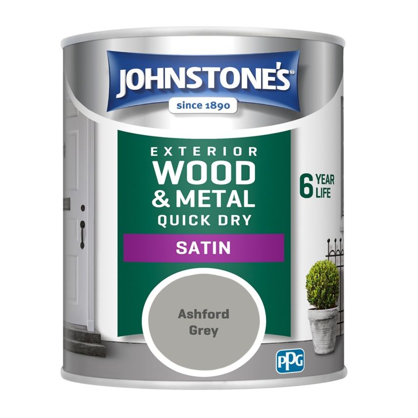 Exterior Quick Dry Satin 750ml Ashford Grey