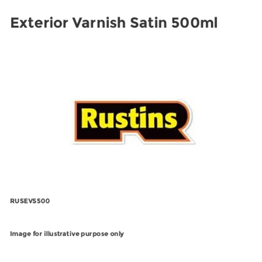 Exterior Varnish Satin 500ml