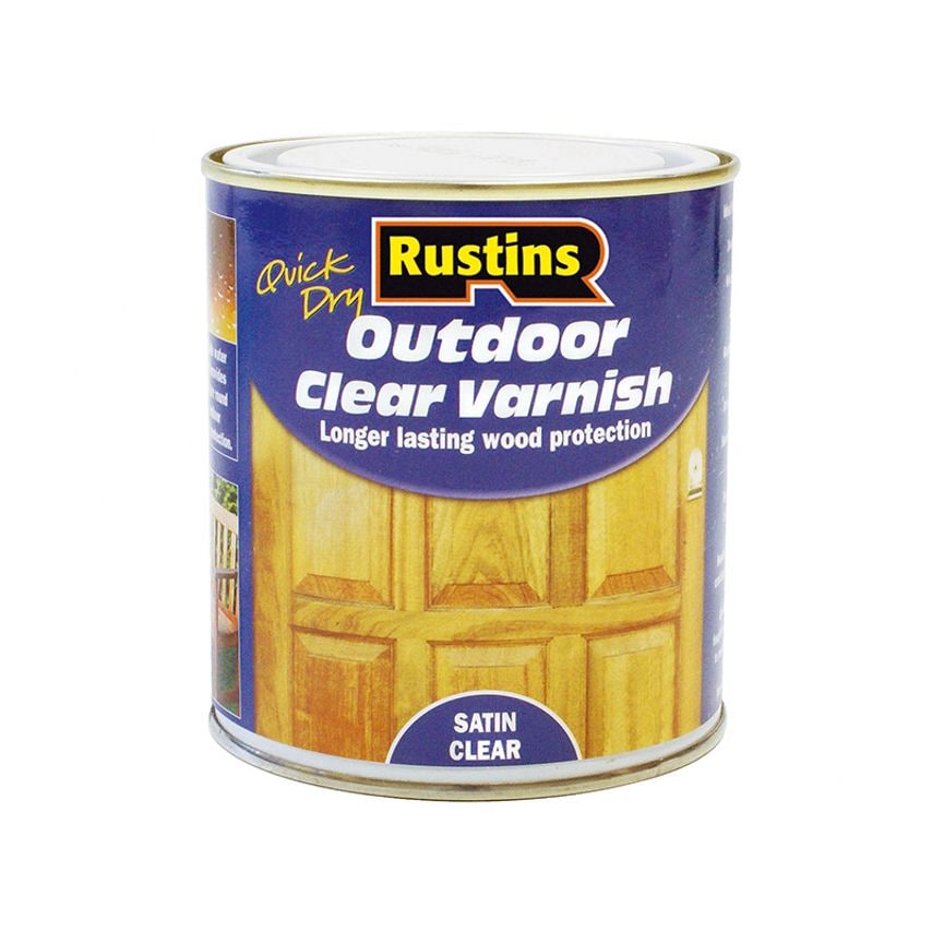 Exterior Varnish Satin 500ml RUSEVS500