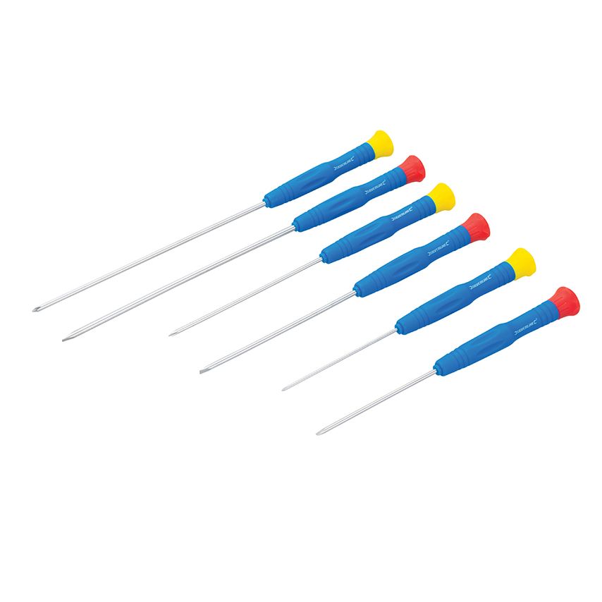 Extra-Long Precision Screwdriver Set 6 Piece