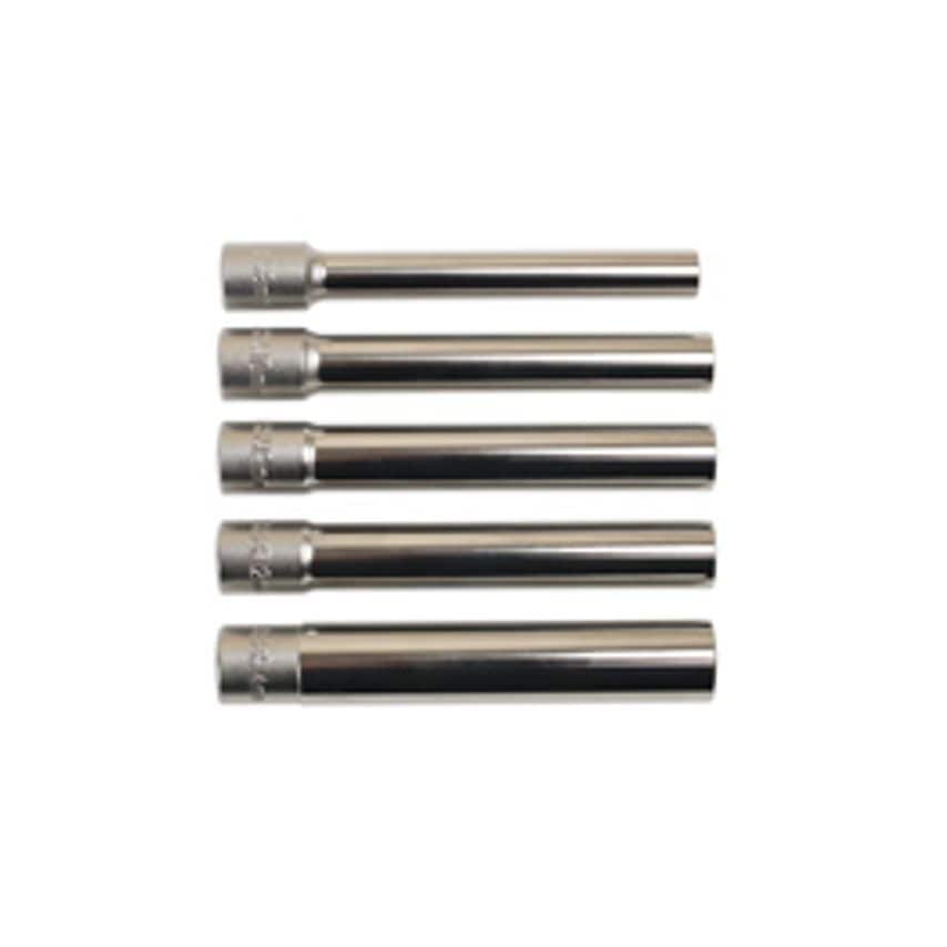 Extra Deep Socket Set 3/8"D 5 Piece