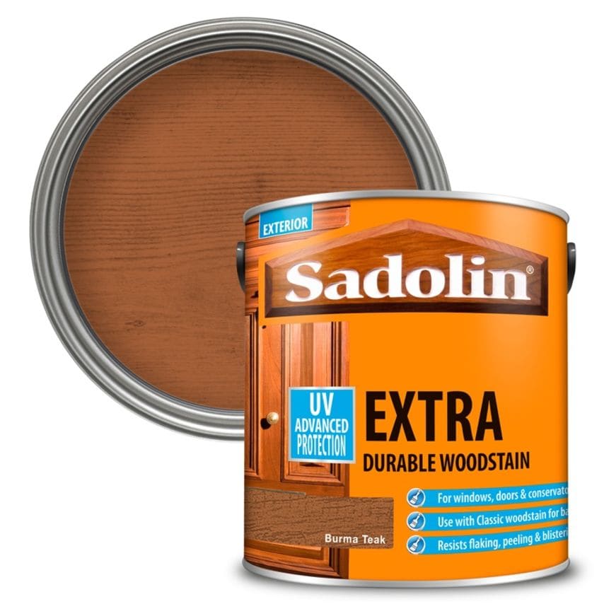 Extra Durable Wood Stain 2.5L Burma Teak