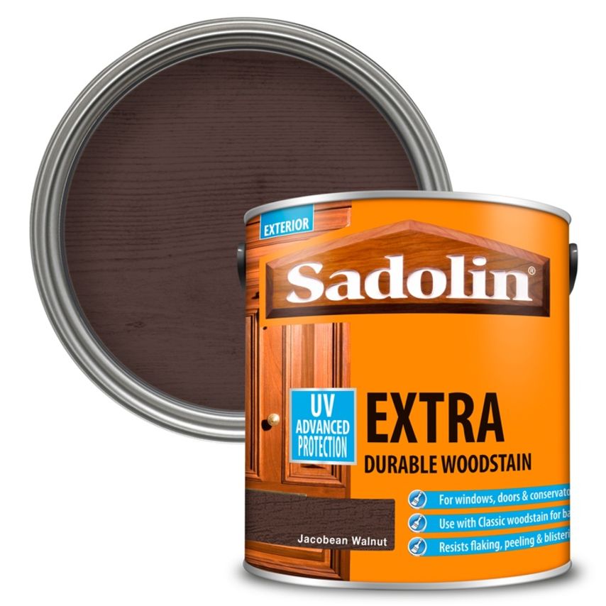 Extra Durable Wood Stain 2.5L Jacobean Walnut