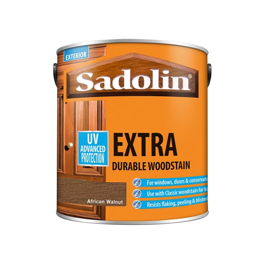 Extra Durable Woodstain African Walnut 2.5 litre SAD5028556