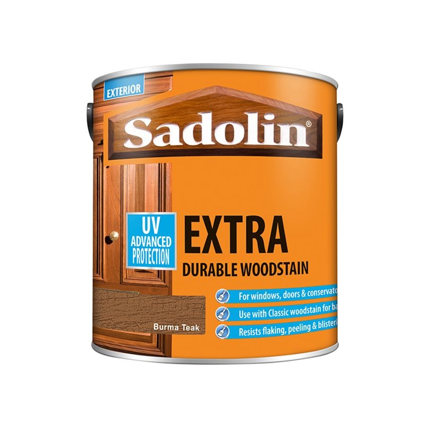 Extra Durable Woodstain Burma Teak 2.5 litre SAD5028552