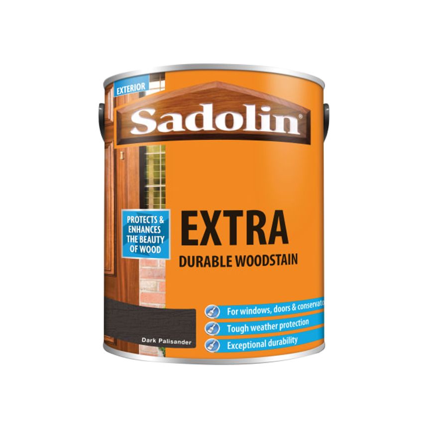 Extra Durable Woodstain Dark Palisander 5 litre