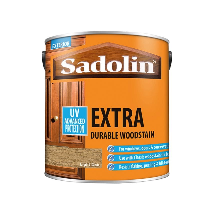 Extra Durable Woodstain Light Oak 2.5 litre SAD5012993