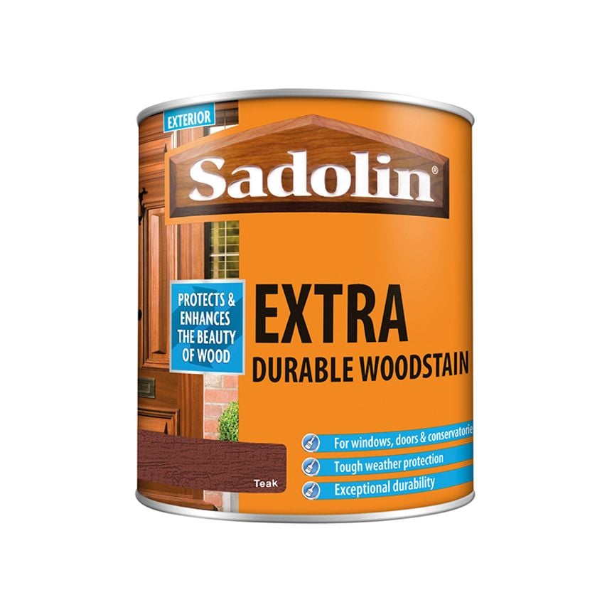 Extra Durable Woodstain Teak 1 litre SAD5028534
